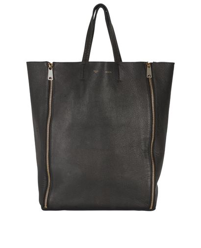 Celine Vertical Gusset Cabas Tote, front view
